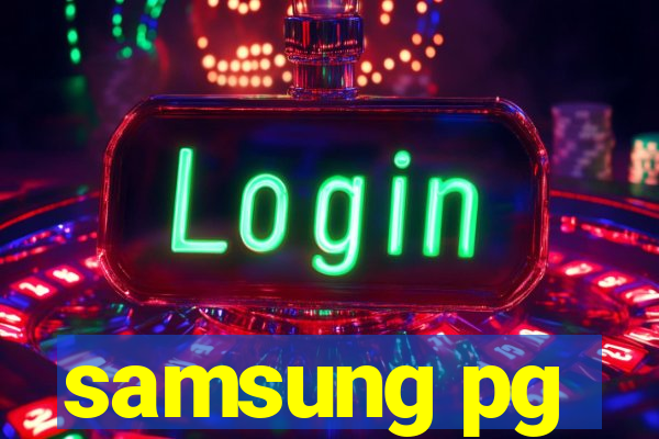 samsung pg